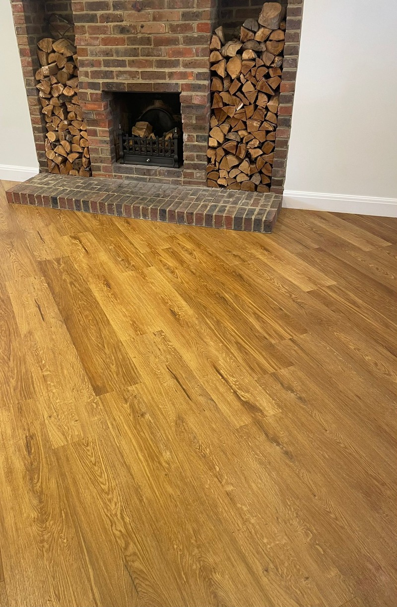 Premium flooring installation