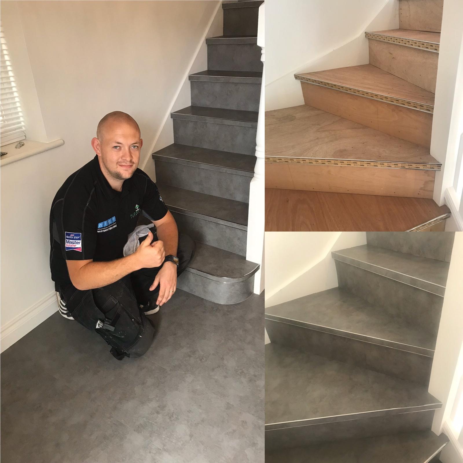 Professional flooring installation